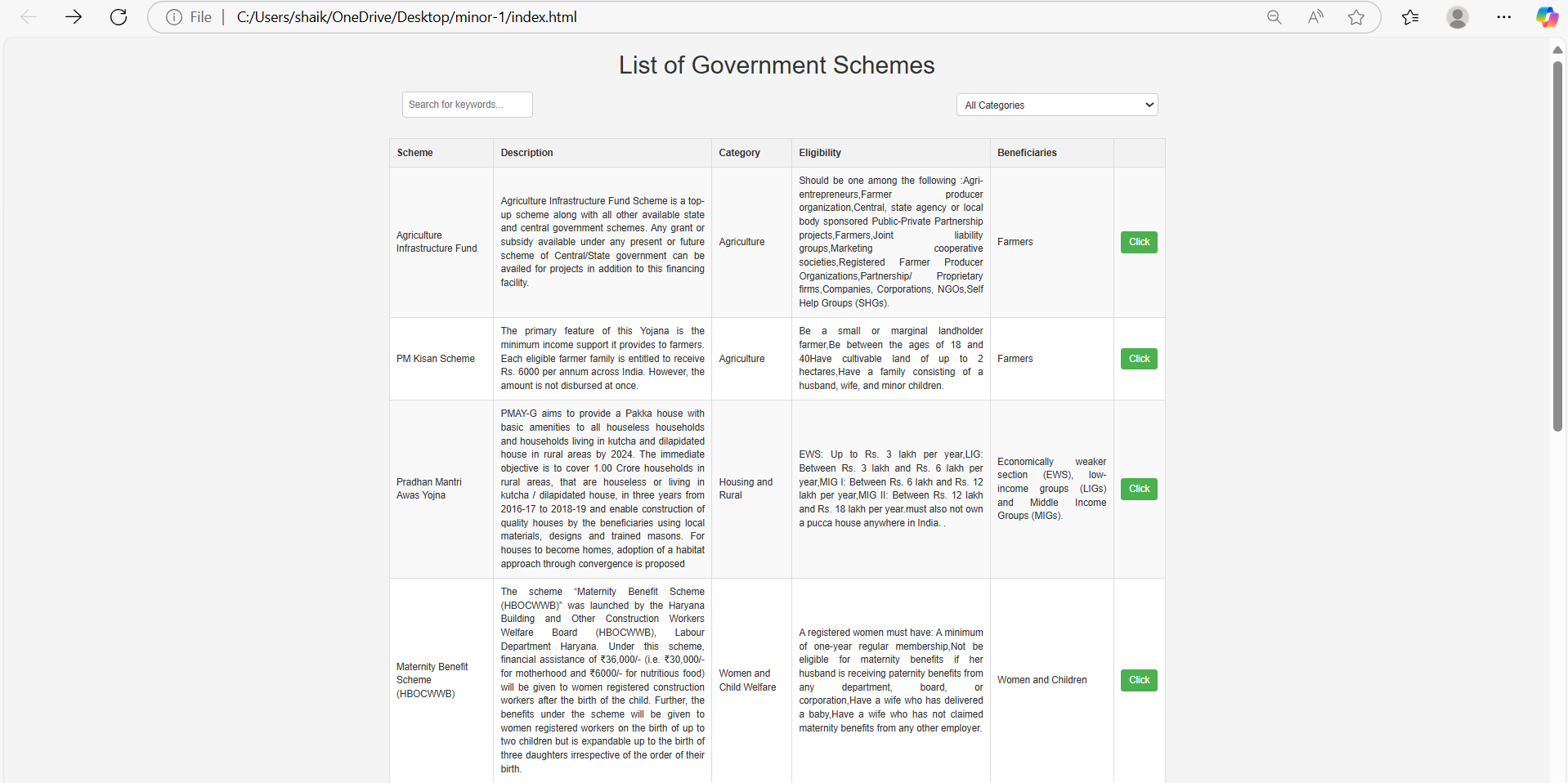 Government Portal